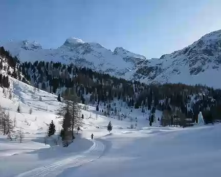 2013-02-14_40 Scima da Saoseo (3264 m), du Rifugio Saoseo (1985 m) à Arnoga (Valdidentro, 1860 m), Engadine, Grisons, Suisse, 14 février 2013.
